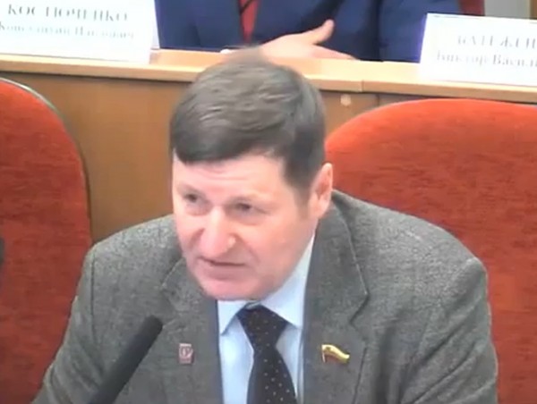 Владимир Фролов об отчете губернатора Ю.А. Берга о работе за 2014 г.
